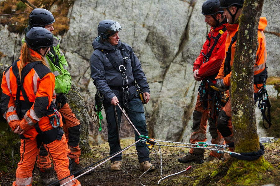 Steep ground access